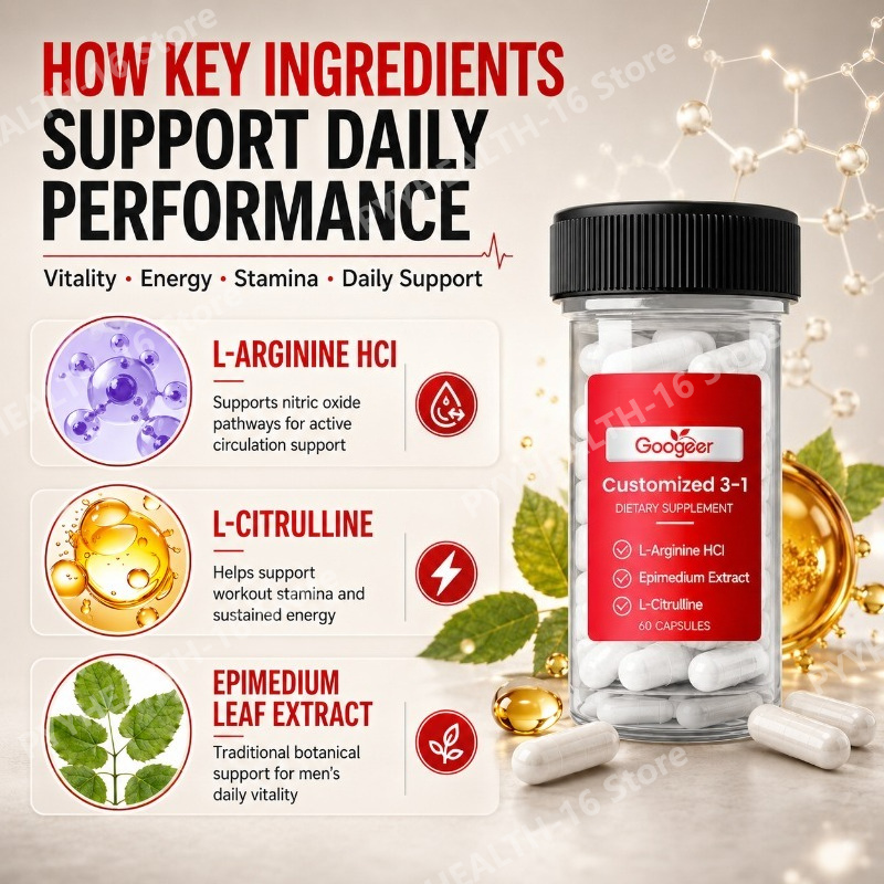 L-аргинин HCl с L-цитруллином  – обзор и цена Herbal And Wellness