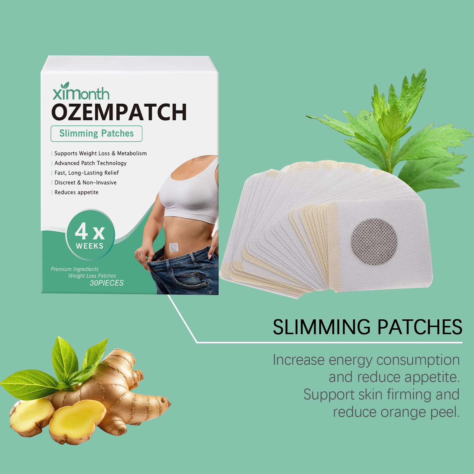 Пластыри для коррекции фигуры  – обзор и цена Herbal And Wellness